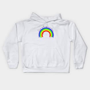 Don't Melt My Rainbow Kids Hoodie